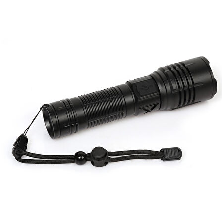 3000 Lümen  Güçlü EL Feneri Watton Wt-600