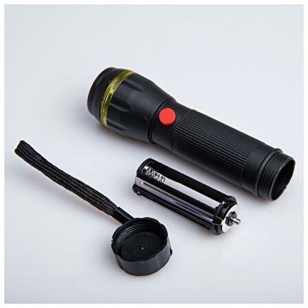 PS-7083 Plastik Zoomlu Pilli El Feneri