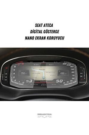 Seat Ateca Dijital Gösterge Panel Nano Ekran Koruyucu