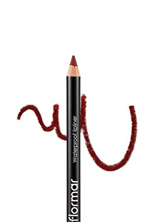 Flormar Dudak Kalemi - Waterproof Lipliner 211 Classical Brown 8690604111114