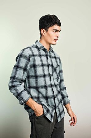 DeFacto Regular Fit Kareli Oduncu Uzun Kollu Gömlek A5517AX23AUGN1102