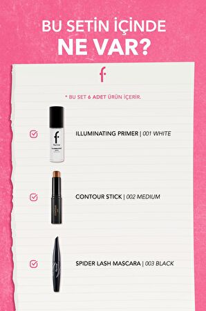 Flormar Holiday Glamour 6'lı Makyaj Seti