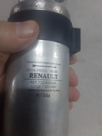 Renault Megan Klima Oksijen Sondajı Megane Scenıc Klima Freon Şişesi Klima Filtresi Yeni Sıfır Parça-fabrika kodu 7700423936 KURUTUCU