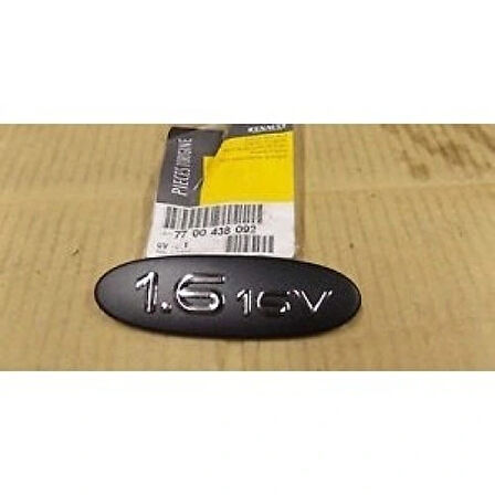Monogram 1.6 16V Yazısı Renault Clio 2 7700438092 MAİS