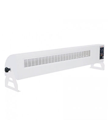 Heatbox 360 6000W Monofaze Elektrikli Fanlı Isıtıcı Krem