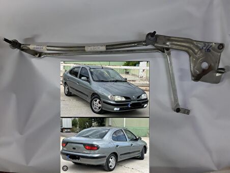 RENAULT MEGAN 1 MODEL 1996-2001 ÖN CAM SİLGİ SİLCEK   KOLU MEKANİZMASI KOMPLE ORJİNAL