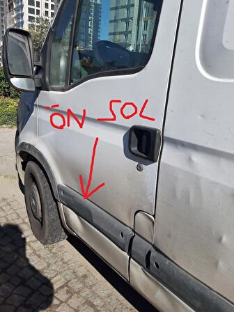 RENAULT MASTER OPEL MOVANO 2010 ÖN SOL KAPI BANDI ÇITASI 2004-20011 MODELLERE