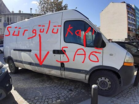 RENAULT MASTER OPEL MOVANO SAĞ SÜRGÜLÜ KAPI BANDI ÇITASI 2004-2011 ARASI MODELLERE