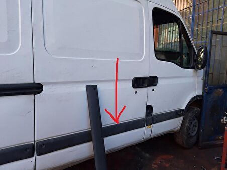 RENAULT MASTER OPEL MOVANO SAĞ SÜRGÜLÜ KAPI BANDI ÇITASI 2004-2011 ARASI MODELLERE