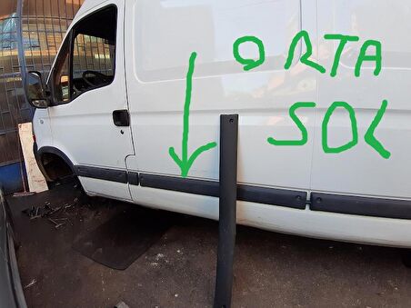 Sol Orta Yan Bandı Çıtası RENAULT MASTER OPEL MOVANO 2004-2011 Aarası Modellere