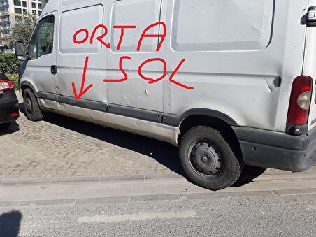 Sol Orta Yan Bandı Çıtası RENAULT MASTER OPEL MOVANO 2004-2011 Aarası Modellere