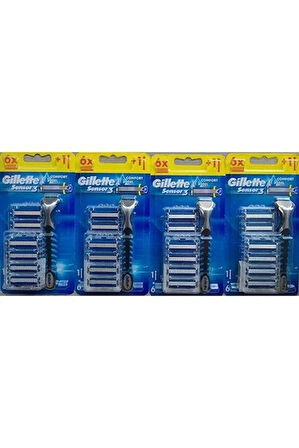 Gillette SENSÖR3 24 ADET YEDEK BAŞLIK