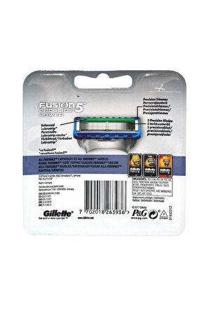 Fusion Proglide Power MAKİNA 7702018380595 Yedek Bıçağı 8'li 7702018263936