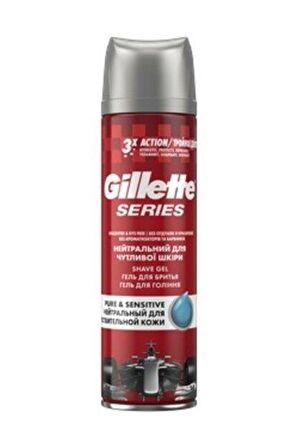 Gillette Series Pure & Sensitive Tıraş Jeli 200ML