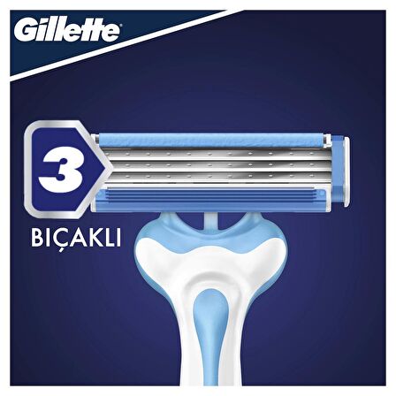 Gillette Blue3 3'lü Ice Kullan At Tıraş Bıçağı