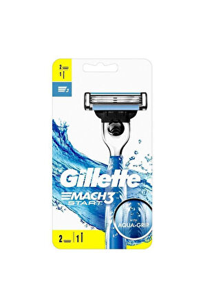 Gillette Mach3 Start Tıraş Makinesi + 2 Yedek Bıçak