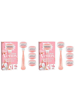 Venus Comfortglide Spa Breeze Kadın 2 Adet Tıraş Makinesi Yedek Başlıklı Tıraş Bıçağı
