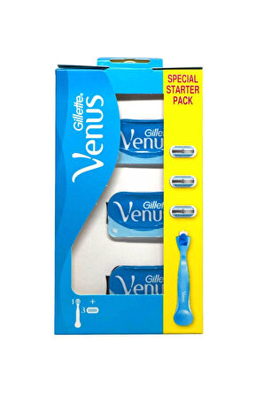 Venüs Smooth Kadın Tıraş Makinesi + 3 Yedek Tıraş Bıçağı