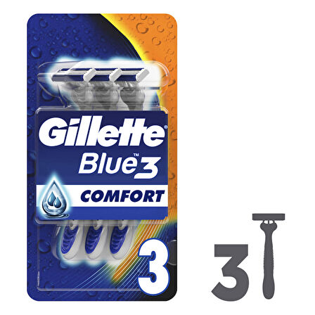 Gillette Blue3 3'lü Kullan At Tıraş Bıçağı