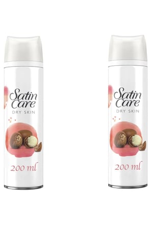 Satin Care Tıraş Jeli Kuru Ciltler 200 Ml X 2 Adet