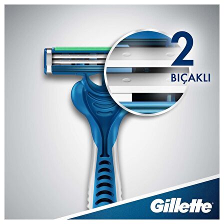 Gillette Blue2 Maximum Kullan At Tıraş Bıçağı 8 Adet