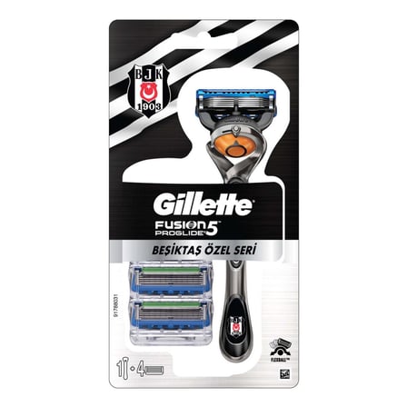 Gillette ProGlide 4'lü 5 Bıçaklı Tüm Cilt Tipleri İçin Manuel Tıraş Makinesi ve Yedeği