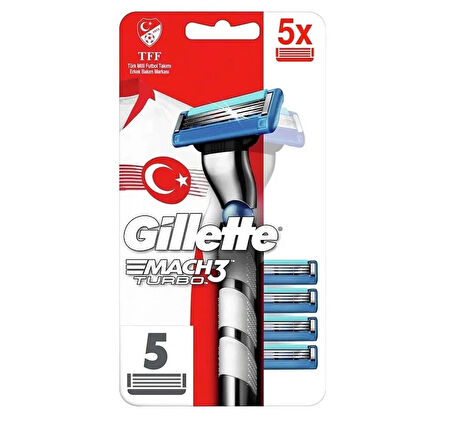 Gillette Mach3 Turbo 5 Up 3d Motion Tıraş Makinesi