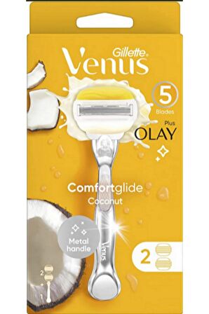 Comfortglide Olay Kadın Tıraş Makinesi + 2 Yedek Tıraş Bıçağı 7702018587230