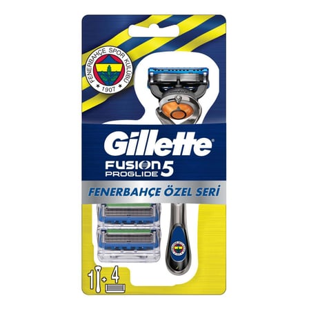 Gillette ProGlide 4'lü 5 Bıçaklı Tüm Cilt Tipleri İçin Manuel Tıraş Makinesi ve Yedeği