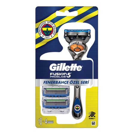 Gillette ProGlide 4'lü 5 Bıçaklı Tüm Cilt Tipleri İçin Manuel Tıraş Makinesi ve Yedeği