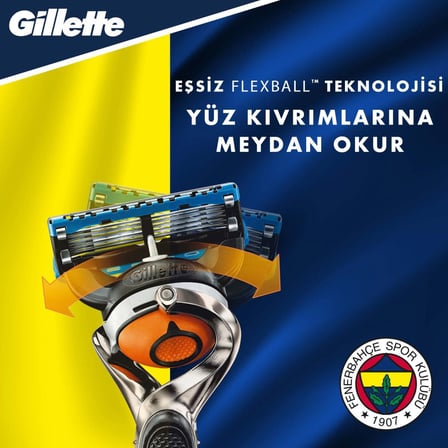 Gillette ProGlide 4'lü 5 Bıçaklı Tüm Cilt Tipleri İçin Manuel Tıraş Makinesi ve Yedeği