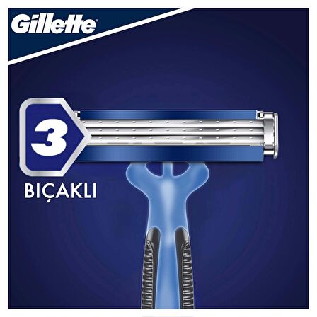 Gillette Blue 3 Comfort Slalom Kullan At Tıraş Bıçağı 8 Adet