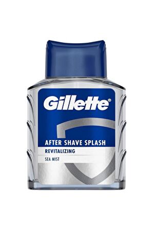 Gillette After Shave Splash Revitalizing Sea Mist 100 ml Tıraş Sonrası Losyon