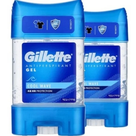 Gillette Cool Wave Erkek Jel Stick Deodorant 2 x 70 ML
