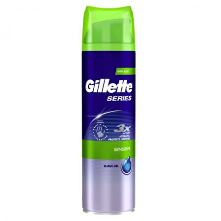 Gillette Series Men'S Tıraş Köpüğü 200Ml Sensitive