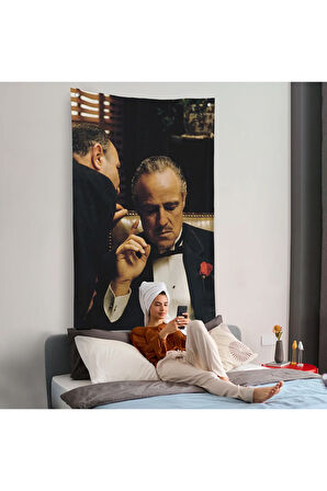 Godfather Film Duvar Örtüsü-7704