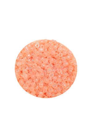 Dökme Cam Kum Boncuk (11/0) 2 mm - 60 Gram -  Pudra - BNC060