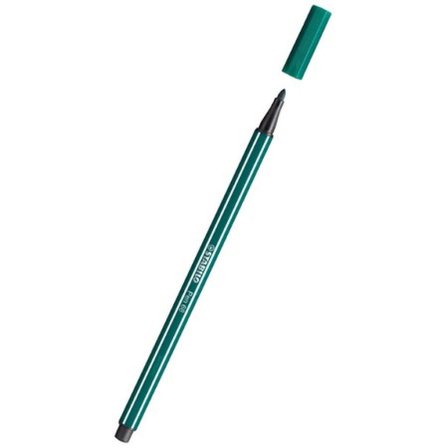 Stabilo Pen 68 Kalın Keçe Uçlu Boya Kalemi 1 Mm Turkuaz Yeşili 68/53 (10 Lu Paket)