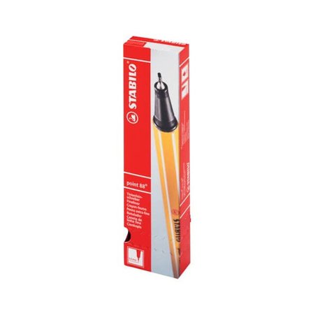 Stabilo Fineliner Point 88 İnce Keçe Uçlu Kalem 88 Point 0.4 Mm Sıcak Gri 88/93 (10 Lu Paket)