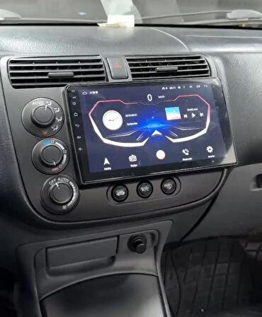 HONDA VTEC 1- VTEC 2 UYUMLU MULTİMEDYA CARPLAY, NAVİGASYON 4GB RAM 64GB HAFIZA