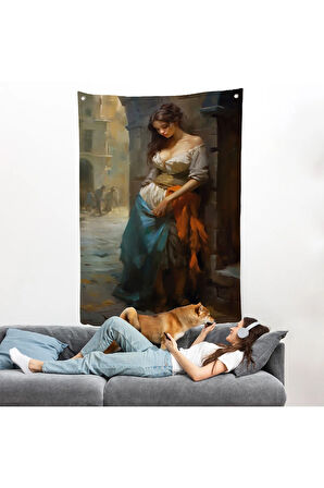 Köşe Başındaki Güzel Üzgün Kadın-7707