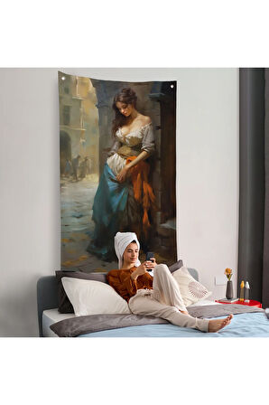 Köşe Başındaki Güzel Üzgün Kadın-7707