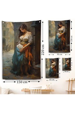 Köşe Başındaki Güzel Üzgün Kadın-7707