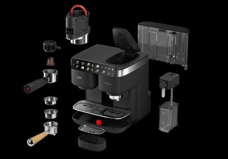 BEKO Beko TEM 8690 Caffe Experto® Deluxe Türk Kahvesi Makinesi & Yarı OtomatikEspresso Makinesi