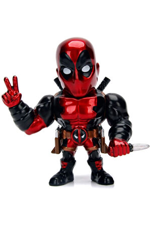 Marvel Deadpool Dead pool Figür Marvel 4" Deadpool Figürü Dıecast Metal Figür