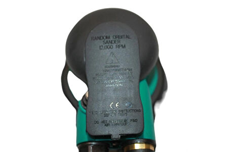 İxell 7711430064 5 İnç Pnömatik Orbital Zımpara – 12000 RPM, 6 Bar, 5mm Yörünge, 150mm Zımpara Pedi