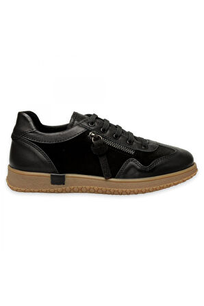 Mammamia D24Ka-3320 Günlük Sneakers Siyah Kadın Spor Ayakkabı