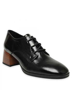 Mammamia D24Ka-35 Günlük Siyah Rugan Kadın Ayakkabı