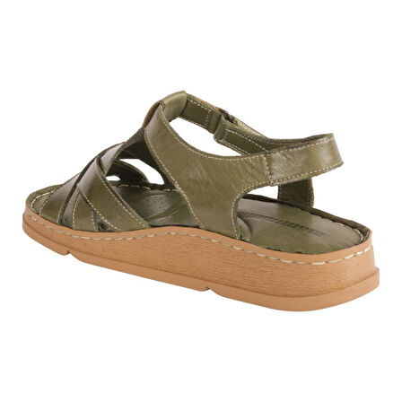 MAMMAMİA D25YS-2440 ORTOPEDİK YUMUŞAK DERİ KADIN SANDALET