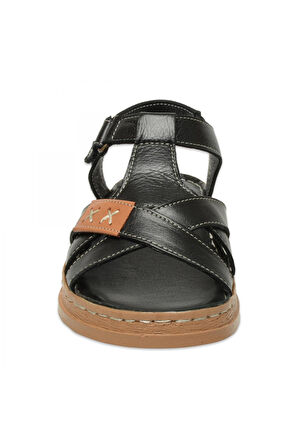 Mammamia D25Ys-2440 Günlük Siyah Kadın Sandalet